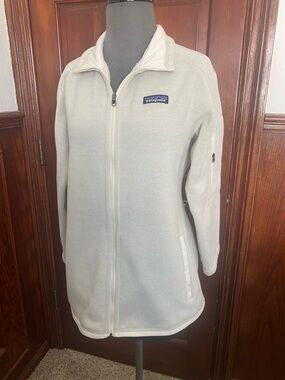 Patagonia Women's Cream Full-Zip Teddy Fleece Jacket